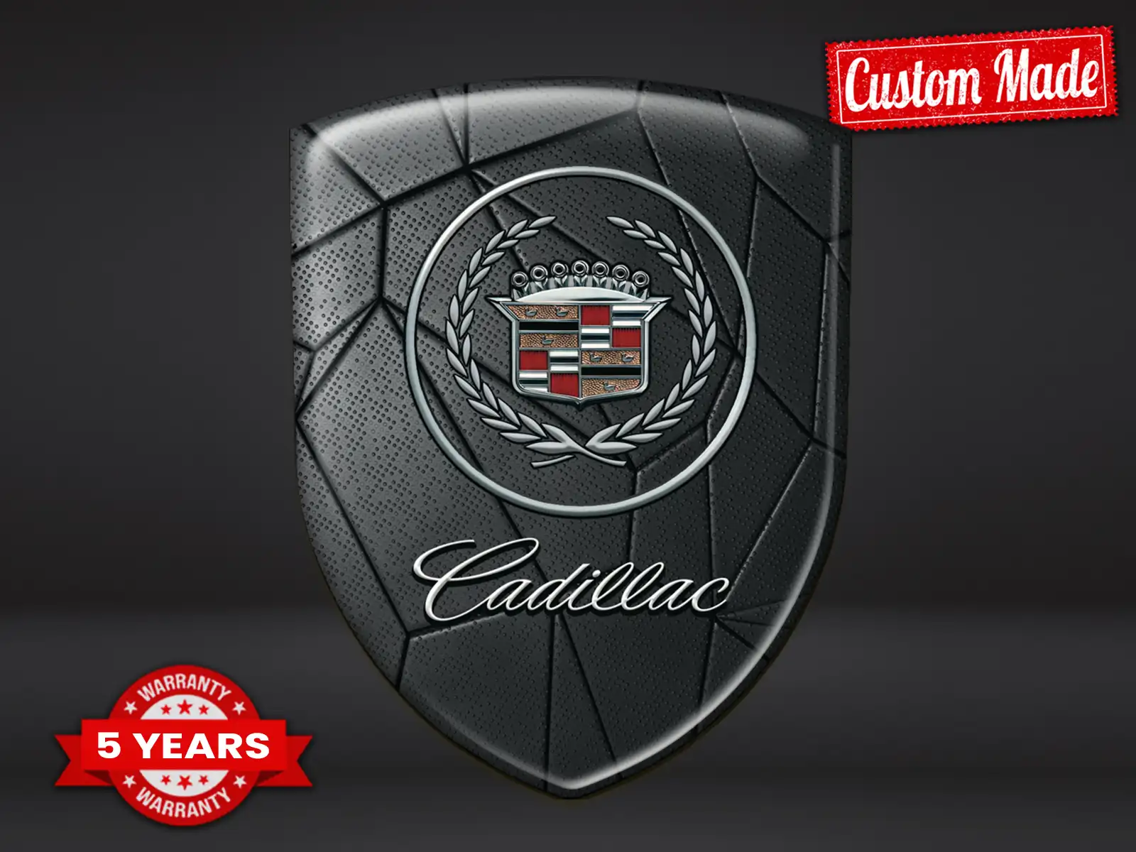 Cadillac Harz Domes Sticker Edler Stil Dome Abzeichen ST
